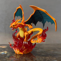 Pokemon – Mega Charizard X Wings Spread Flame Burst GK Statue