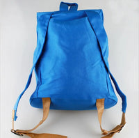 One Piece Tony Tony Chopper Canvas Backpack Blue School Shoulder Bag