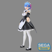 SEGA Figurizm Re:Zero – Rem Maid Outfit Joyful Lean Ver. Figure