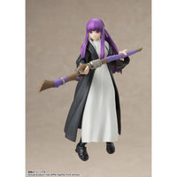 BANDAI S.H.Figuarts Frieren Beyond Journey’s End Frieren Fern PVC Figure Official Box