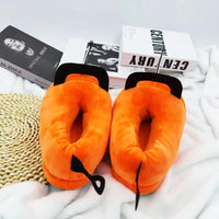Chainsaw Man Pochita Plush House Slippers Winter Fuzzy Cartoon Anime Home Shoes Unisex