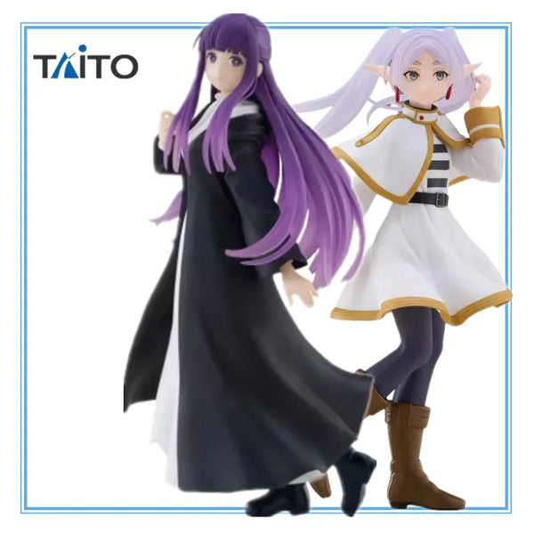 TAITO Frieren: Beyond Journey's End Kawaii Anime Figures  PVC Display Models  Frieren & Fern Collectors