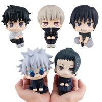 Jujutsu Kaisen – Gojo, Geto, Toji, Yuta, Sukuna, Kento, Toge & Choso Look Up Chibi Figure Collection