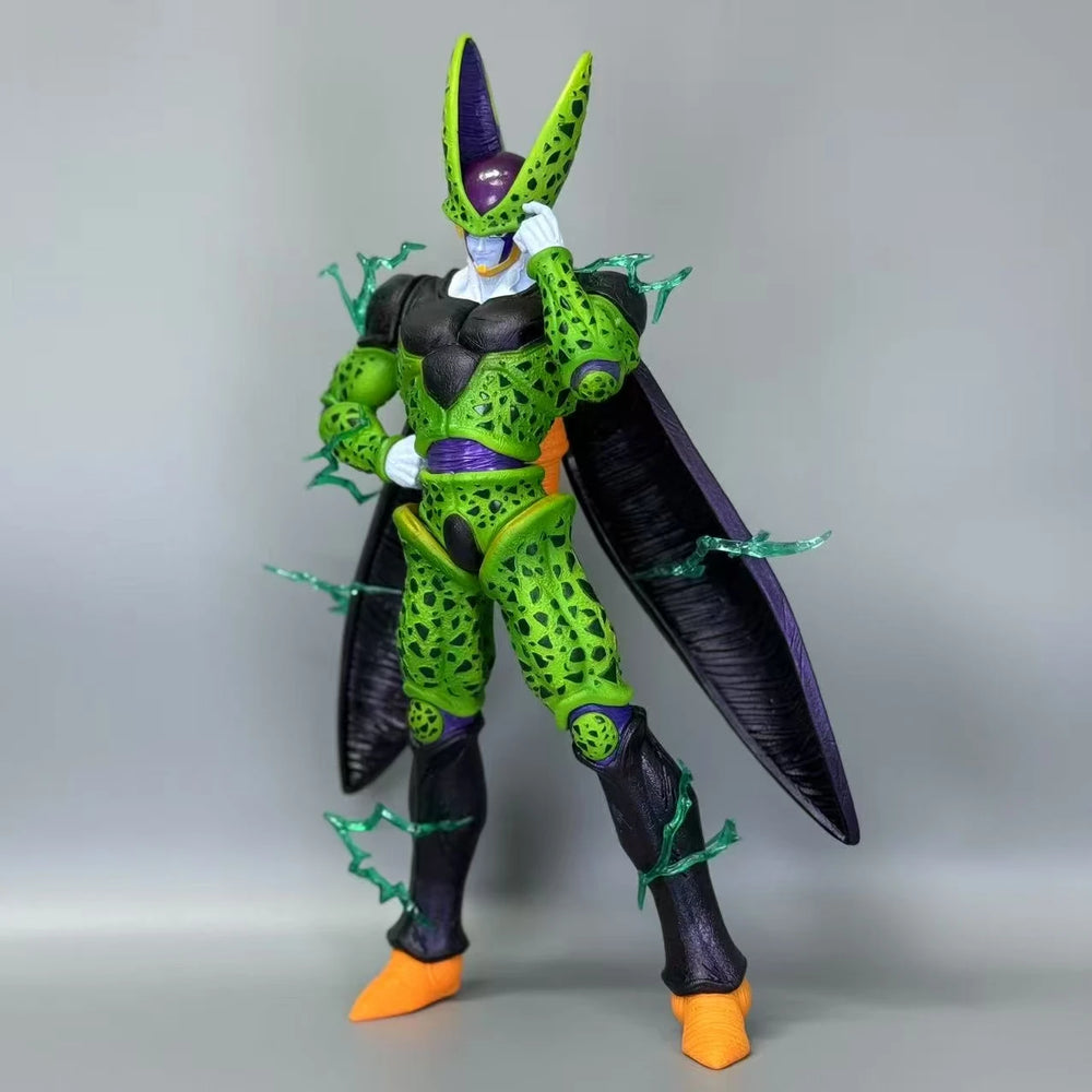 Dragon Ball Z – Perfect Cell Taunt Pose Green Spark Ver. Large Scale Statue