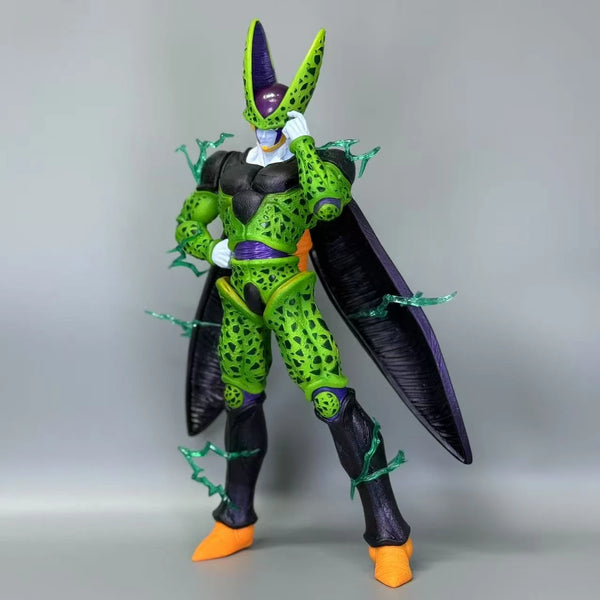 Dragon Ball Z – Perfect Cell Taunt Pose Green Spark Ver. Large Scale Statue