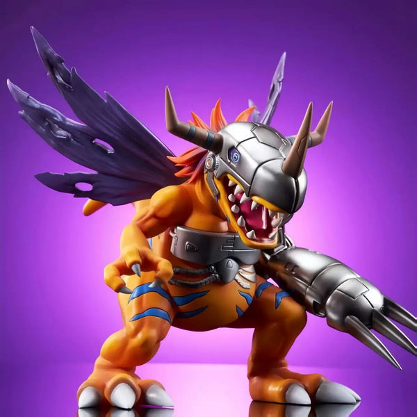 Digimon Adventure – MetalGreymon Roar Attack Stance Statue
