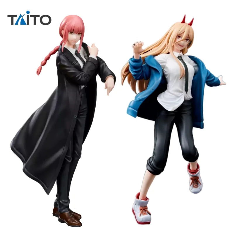 In Stock TAITO Chainsaw Man Makima and Power Figure Collection
