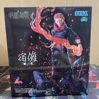 SEGA LUMINASTA Jujutsu Kaisen Gojo Satoru / Ryomen Sukuna Figures - Mid Attack