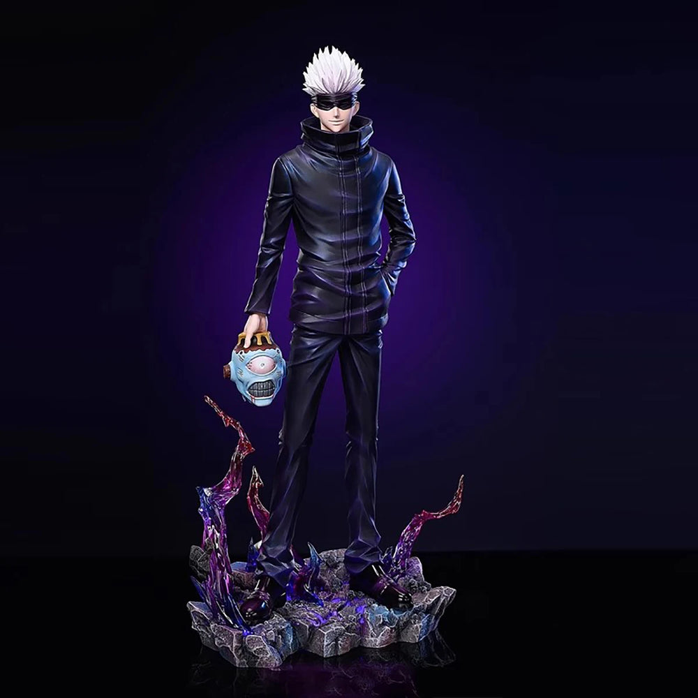 Jujutsu Kaisen – Gojo Satoru Battle Version Face Swap Statue