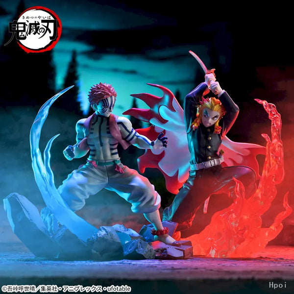 SEGA Xross Link Demon Slayer – Akaza & Rengoku Kyojuro Mugen Train Clash Ver. Figure Collection