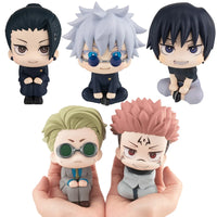 Jujutsu Kaisen – Gojo, Geto, Toji, Yuta, Sukuna, Kento, Toge & Choso Look Up Chibi Figure Collection