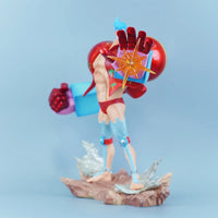 One Piece Franky New World - Attack Laser Stance Statue with Interchangeable Face
