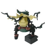 My Hero Academia Izuku Midoriya Deku The Amazing Heroes Figure Dark Hero Costume Crouching Pose