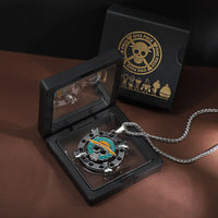 One Piece Metal Pendant Necklace | Pendant & Chain