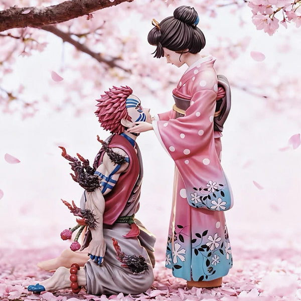 Demon Slayer Akaza & Koyuki Limited Edition - Kimetsu No Yaiba Emotional Scene Statue