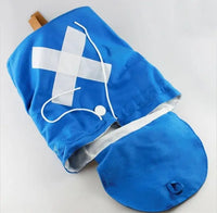 One Piece Tony Tony Chopper Canvas Backpack Blue School Shoulder Bag