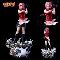 Naruto – Sakura Haruno Strength of a Hundred Seal Punch Crater Large Scale GK Statue