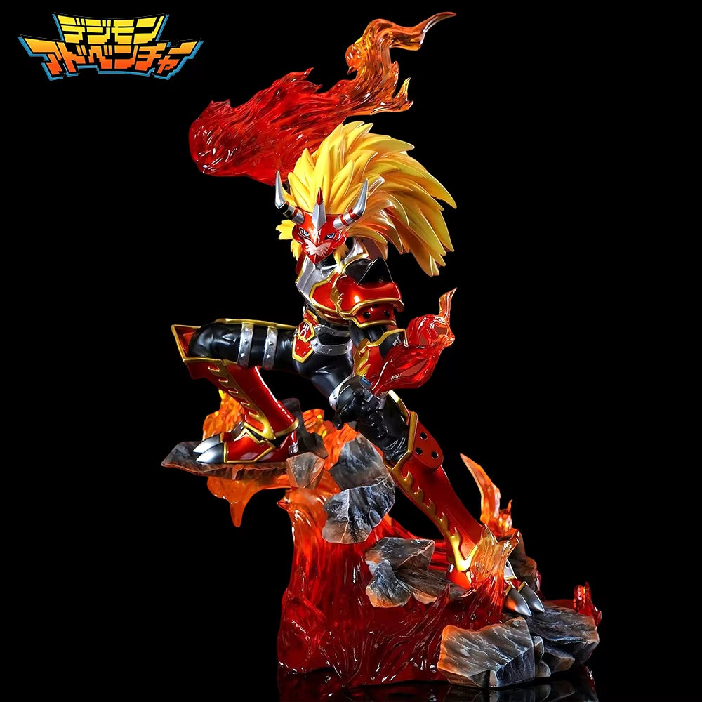 Digimon Adventure – Agnimon Flame Burst Battle Stance GK Statue