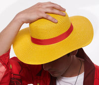 One Piece Monkey D. Luffy Straw Hat Cosplay Cap