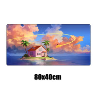 Goku Anime Mouse Pad XL – Extended Gaming Desk Mat for Keyboard & Mouse | Rubber Non-Slip Anime Mousepad for Gamers and Otaku Fans