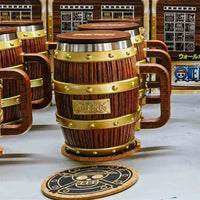 One Piece Wine Barrel Stainless Steel Cup