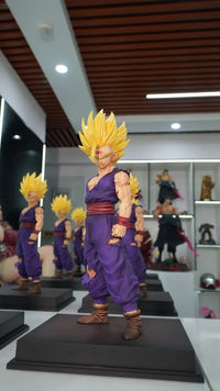 Dragon Ball Super Saiyan 2 Teen Gohan Statue | Cell Games Battle Damage Outfit