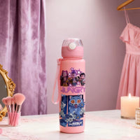 Kpop Demon Hunter Water Bottle with Straw