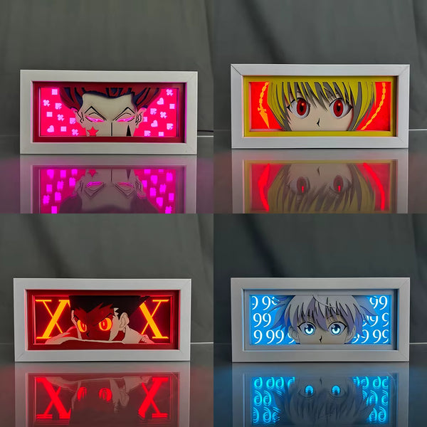 Paper Cut LED Light Box – Hunter X Hunter Characters