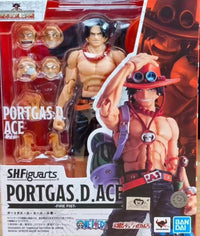 Bandai S.H.Figuarts One Piece Luffy Ace or Sabo Poseable Action Figure