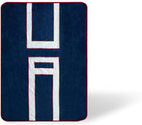 My Hero Academia U.A. Academy Fleece Throw Blanket | Soft Boku No Hero Academia Collectible Blanket