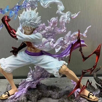 One Piece Sun God Nika Luffy Gear 5 Thunderbolt Action Figure