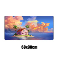 Goku Anime Mouse Pad XL – Extended Gaming Desk Mat for Keyboard & Mouse | Rubber Non-Slip Anime Mousepad for Gamers and Otaku Fans