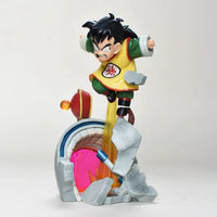 Dragon Ball Z Angry Kid Gohan Saiyan Pod Arrival About to Attack Statue