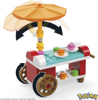 Pokémon Picnic Building Toy Kit with Eevee & Riolu | MEGA Construction Set (193 Pieces)