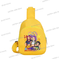 Kpop Demon Hunters Children’s Chest Bag –  Lightweight Printed Shoulder / Crossbody Bag