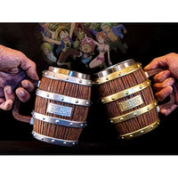 One Piece Wine Barrel Stainless Steel Cup