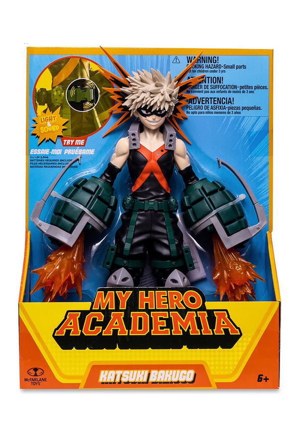 My Hero Academia Katsuki Bakugo Deluxe Action Figure | Lights & Sound Collectible