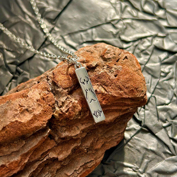 Jujutsu Kaisen Necklace – Itadori & Sukuna Curse Mark Design