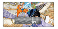 Premium Naruto and Sasuke Rooftop Action Design Gaming Mouse Pad